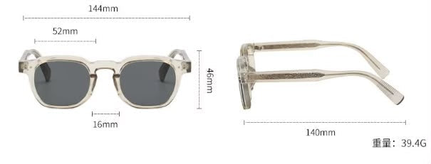 Glam transparent Grey
