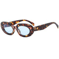 Bold leopord blue