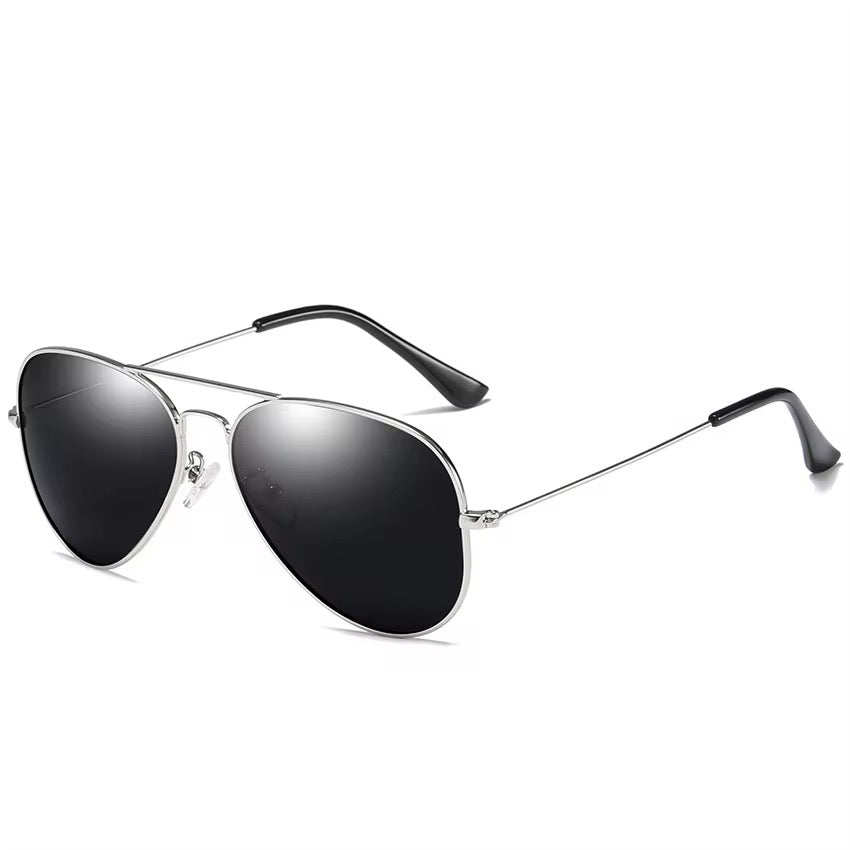 Wave Black Silver